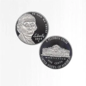 2014-S PROOF NICKEL - Picture 1 of 1