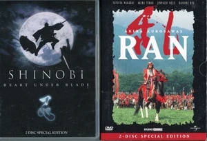 Ran + Shinobi (DVD) 1988 / 2005 / Japanische Kult Klassiker / - Akira Kurosawas - Imagen 1 de 2
