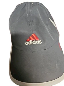 Adidas Mütze Activewear Cap schwarz rot Strapback Climacool Adizero - Bild 1 von 7