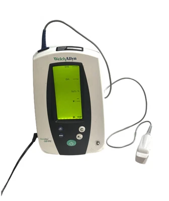 Монитор жизненно важных показателей Welch Allyn Spot серии 420 Nellcor SpO2 датчик пальцев - Изображение 1 из 4