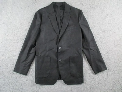 Blazer Bonobos Para Hombres 40R Delgado Negro Lana Vitale Barberis Canonico Sin Estructura Foto 1 de 4