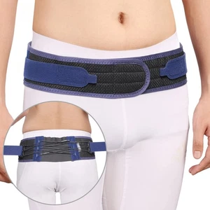 Cinturón de cadera articulado Sacroilíaco Si para hombres mujeres antideslizante soporte de espalda baja ciática - Imagen 1 de 20
