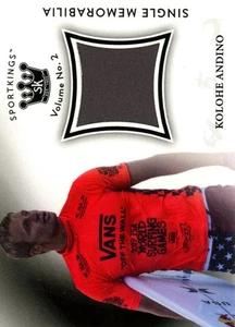 Kolohe Andino - #SM-KA - 2021 Sportskings Vol. 2 - Game Worn Relic Mem - Surfing - Picture 1 of 2