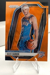 2024-2025 Panini Prizm Alex Caruso /60 Orange Wave Prizm OKC Thunder - Bild 1 von 2