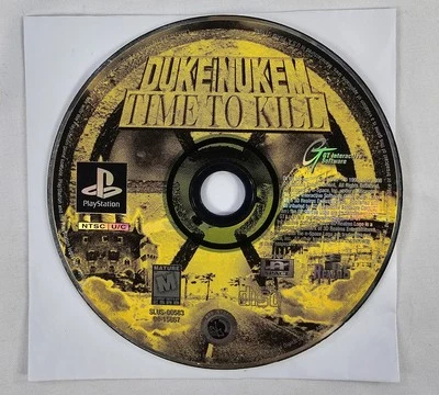 Duke Nukem: Time to Kill - BL (PlayStation 1, PS1) -  Resurfaced Disc - Image 1 of 2