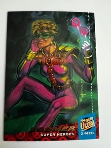 1994 Fleer Ultra X-Men #24 Boomer Marvel Comics Karte Brian Stelfreeze Kunst - Bild 1 von 2