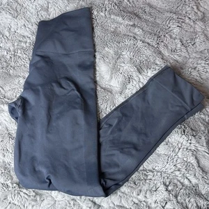 Leggings Lululemon tiro alto sin costuras atléticos grises pantalones de yoga se ajustan como 0 sin etiqueta - Imagen 1 de 7