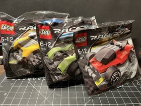 LEGO Brickmaster Racers 4948 Red Racer 7452 Le Mans 7453 Off Road Truck Lot