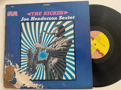 Joe Henderson Sextet LP "The Kicker" Milestone Records 9008 VG++ Vinyl Jazz - Image 1 of 4