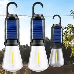  LED Camping Lantern Light Bulbs Hanging Portable Tent Hiking Ship From USA - Picture 1 of 9
