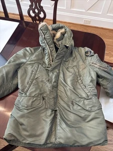 Vintage 1961 USAF Skyline Clothing Type N-3B Jacket Medium - Bild 1 von 13
