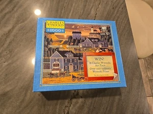 Charles Wysocki Sunset Bay 1000 piezas nuevo rompecabezas sellado Hasbro MB - Imagen 1 de 6