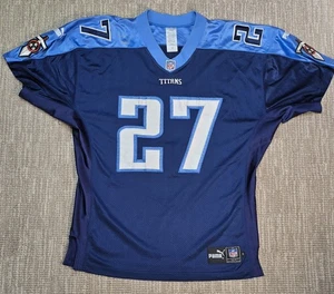 VINTAGE AUTHENTIC EDDIE GEORGE TENNESSEE TITANS JERSEY 48 PUMA PRO LINE RARE - Picture 1 of 12