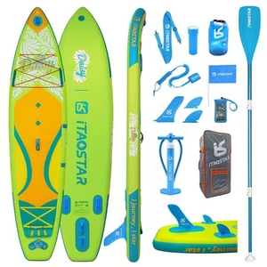 D02B 10’6 Ultra Light Stand Up Paddle Board, More Fun Inflatable Paddle Board... - Picture 1 of 6