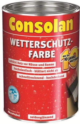Consolan Wetterschutz-Farbe 10 L Farbauswahl - Bild 1 von 2