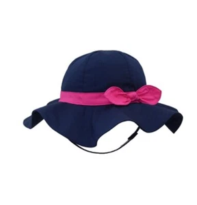 Kid Baby Summer Hat Baby Sun Hat Toddler Beach Hat Baby Bucket Hat Dark Blue - Picture 1 of 9