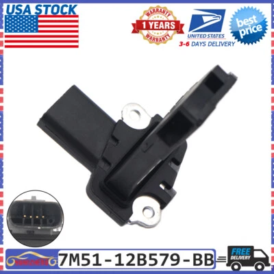 Sensor de flujo de aire másico 7M51-12B579-BB para FORD C-MAX ESCAPE F-650 F-750 FOCUS MAF Foto 1 de 4