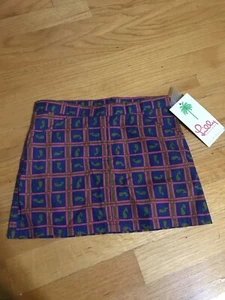 New Vintage Lilly Pulitzer Whale Print Skirt Size 4T - Picture 1 of 6