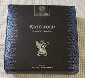 Waterford Celebra La Stagione 2000 Angelo Ornamento Ufficiale Capodanno - Foto 1 di 5