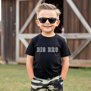 Brother Shirt, Big Brother, Big Bro, New Baby, Boys T-shirt, Kids Shirt *NEW* - Picture 1 of 4