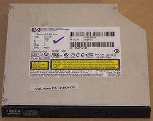 HP Compaq 6510b 6515b DVD-ROM / CD-RW Combo Brenner 443901-001 Drive Laufwerk - Bild 1 von 1