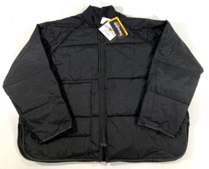 NWT 4XL SHORT FLYING CROSS LAYERTECH THINSULATE ZIP-IN JACKET LINER 32700 BLACK - Picture 1 of 3