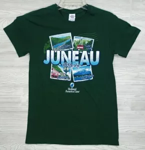 Alaska Juneau Shirt Small Unisex Holland America Line Travel Tourism Tee *READ* - Bild 1 von 4