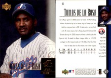 Tomas De la Rosa 2001 Upper Deck #22 Card *AutographDen*