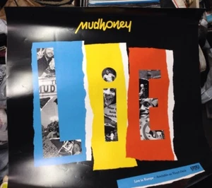Mudhoney Live In Europe Promo Poster 21x21 Sub Pop - Picture 1 of 1