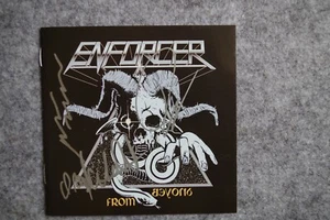 Enforcer - From Beyond CD Album signed / autograph / signiert - Picture 1 of 2