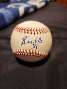 Rusney Castillo signed ROMLB baseball Red Sox