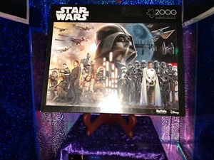 🦄Disney / LucasFilm '2017 {STAR WARS} 2000 pc Puzzle by Buffalo *COMPLETE* - Picture 1 of 5