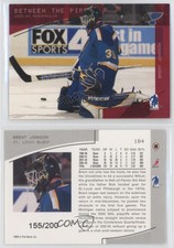 2003-04 ITG Be A Player Memorabilia Ruby /200 Brent Johnson #104