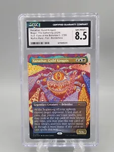 MTG Xanathar Guild Kingpin Borderless SLD Dungeons & Dragons Magic CGC 8.5 NM - Picture 1 of 7