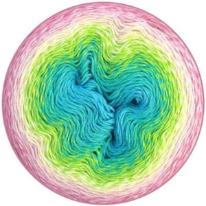 Scheepjes Yarns ::Whirl #768:: cotton blend Sherbet Rainbow - Picture 1 of 5