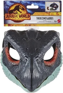 Jurassic World Dominion Therizinosaurus Dinosaur Mask Opening Jaw Dino Mattel - Picture 1 of 6