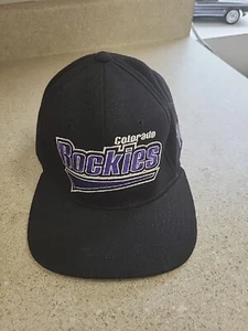 Vintage Starter Colorado Rockies 7-7 3/4" Hat - Picture 1 of 6