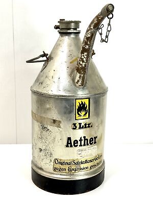 Altes Apotheker Vintage Salzkottener Gefäß Aether Kanne 3 Liter Deko #6806 • 42€
