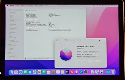 Apple MacBook Pro 13,3" (128Go SSD, Intel Core i5 5e Génération, 2,7GHz, 8Go)... - Photo 1/4