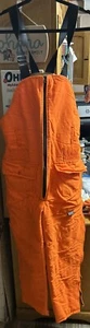 Sportsmans Guide Bib Overalls Hunter Orange Insulated Mens Medium New W/O Tags - Picture 1 of 24