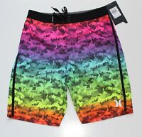 Details about   NWT ☀HURLEY☀ $44 Swimsuit NEW Boys Board Shorts  18  $44