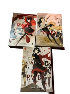 RWBY, The Official Manga, Vol. 1, 2, 3 art Bunta Kinami /Monty Oum 1st ed. - Picture 1 of 1