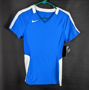 Maglia pallavolo donna blu con vestibilità bianca taglia media Nike - Foto 1 di 8