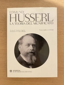 bompiani il pensiero occidentale LA TEORIA DEL SIGNIFICATO di HUSSERL - Foto 1 di 1