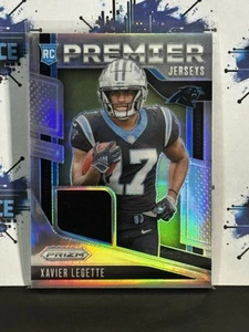 2024 Panini Prizm #PJ-XLE Xavier Legette Premier Jerseys Carolina Panthers - Bild 1 von 2