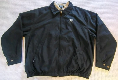 Jaqueta de golfe Ashworth resistente ao vento à água XXL corta-vento preta Gorpcore Dadcore - Imagem 1 de 4