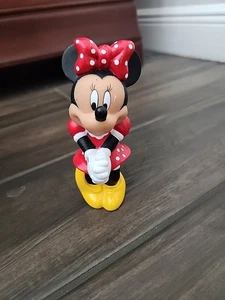 "Figura de plástico duro vintage de Disney de 6"" Minnie Mouse años 80 por CE" - Imagen 1 de 4
