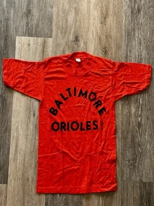 Camisa vintage 1979 Baltimore Orioles punto único 50/50 - talla S - NUEVA SIN USAR - Imagen 1 de 3