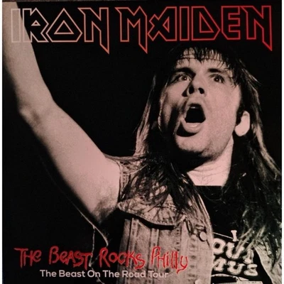 Iron Maiden The Beast Rocks Philly Live  Yellow Splatter Vinyl Lp LIMITED!!! - Image 1 of 2