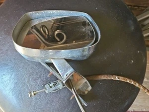 1970-72 Skylark GS Sun Coupe Chrome Remote Mirror with Tri Shield Emblem LH Door - Bild 1 von 14